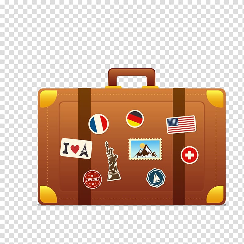 Suitcase Travel Baggage, suitcase transparent background PNG clipart