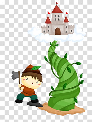 Clip Art - Jack and the Beanstalk