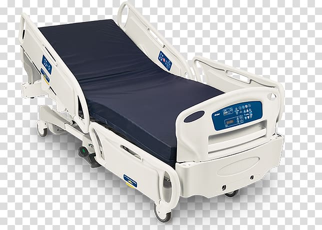 Hospital bed Stryker Corporation Mattress, textile furnishings transparent background PNG clipart