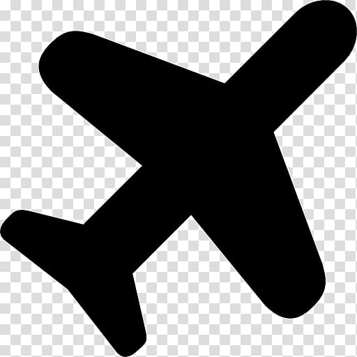 Airplane Flight Computer Icons, plane silhouette figures material transparent background PNG clipart