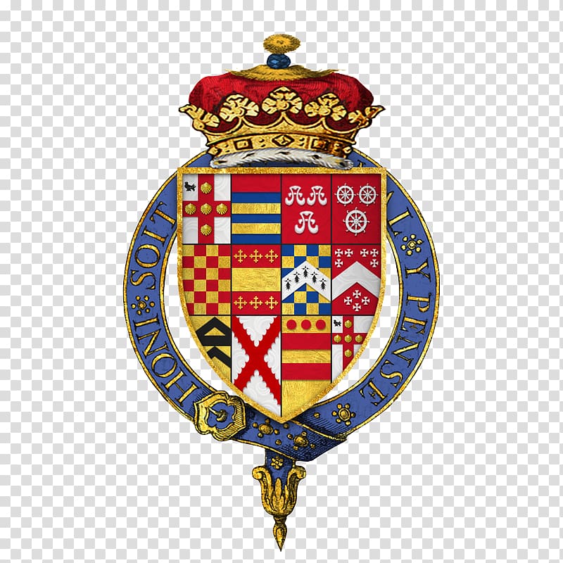 Duke of Buckingham Coat of arms Earl of Buckingham Order of the Garter, others transparent background PNG clipart