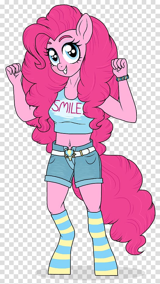 Pinkie Pie Clothing Pony, belly button transparent background PNG clipart