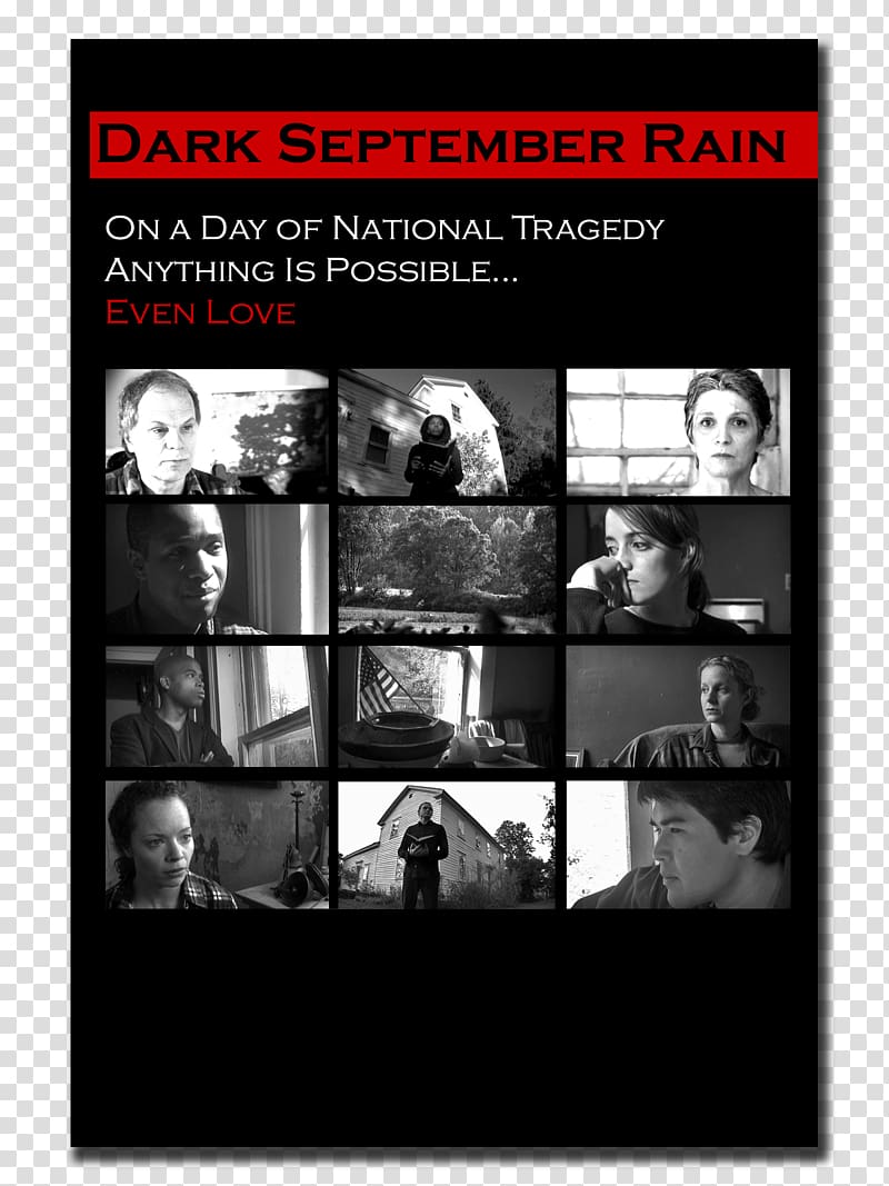 Kosmosaic Books Dark September Rain Indie film Poster, Cernova Tragedy Day transparent background PNG clipart