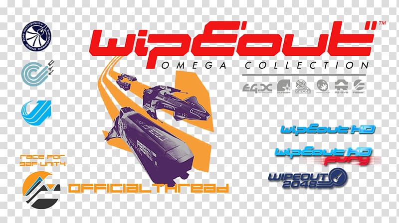 Wipeout Omega Collection Wipeout 2048 Wipeout HD PlayStation VR TrackMania Turbo, cold store menu transparent background PNG clipart