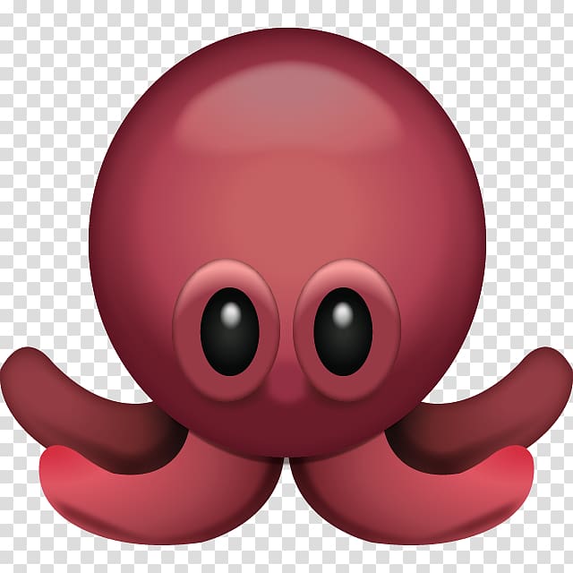 Octopus Emoji Squid Sticker Computer Icons, octapus transparent background PNG clipart