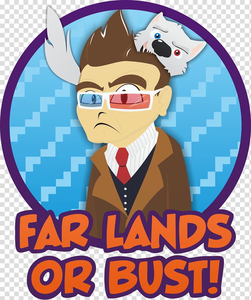 Minecraft Art YouTube, Far Lands Or Bust transparent background PNG clipart