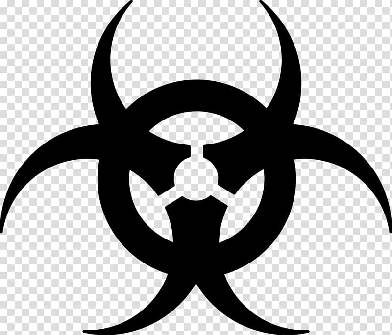 Biological hazard Laboratory Contamination Symbol, symbol transparent background PNG clipart