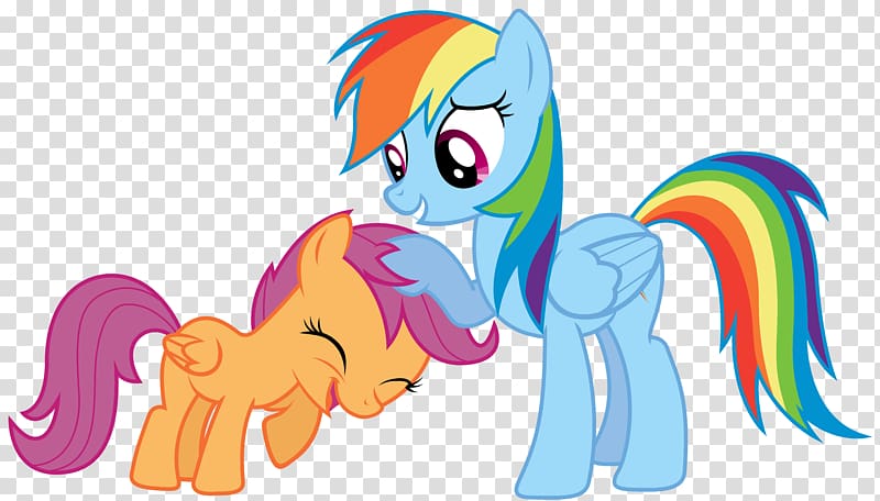 My Little Pony Rainbow Dash Scootaloo , My little pony transparent background PNG clipart