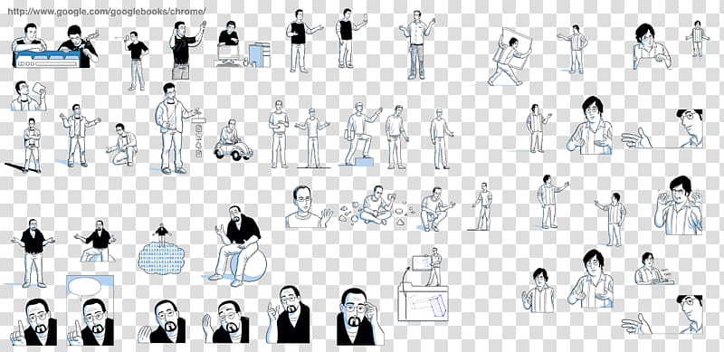 Storyboard Person, double eleven transparent background PNG clipart