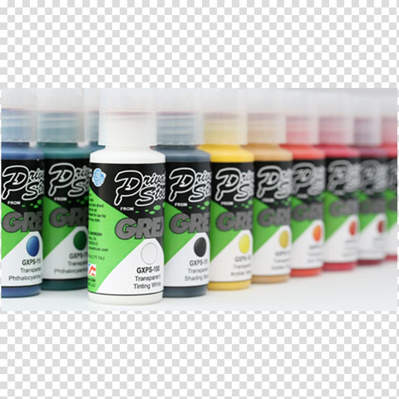 Acrylic paint Airbrush Color Solvent in chemical reactions, paint transparent background PNG clipart