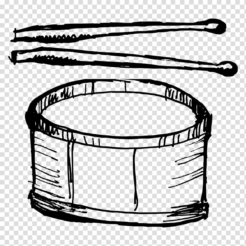Drum stick Drawing Sketch, drum transparent background PNG clipart