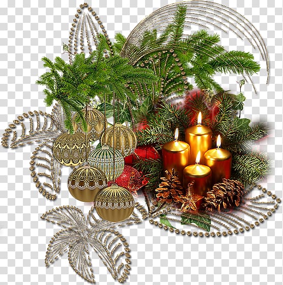 Candle Christmas tree , erhai scenery transparent background PNG clipart