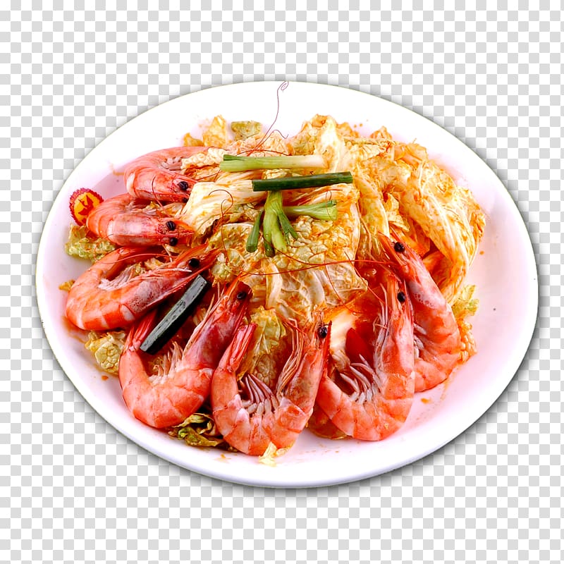 Chinese cuisine Menu Restaurant Recipe Seafood, Shrimp transparent background PNG clipart