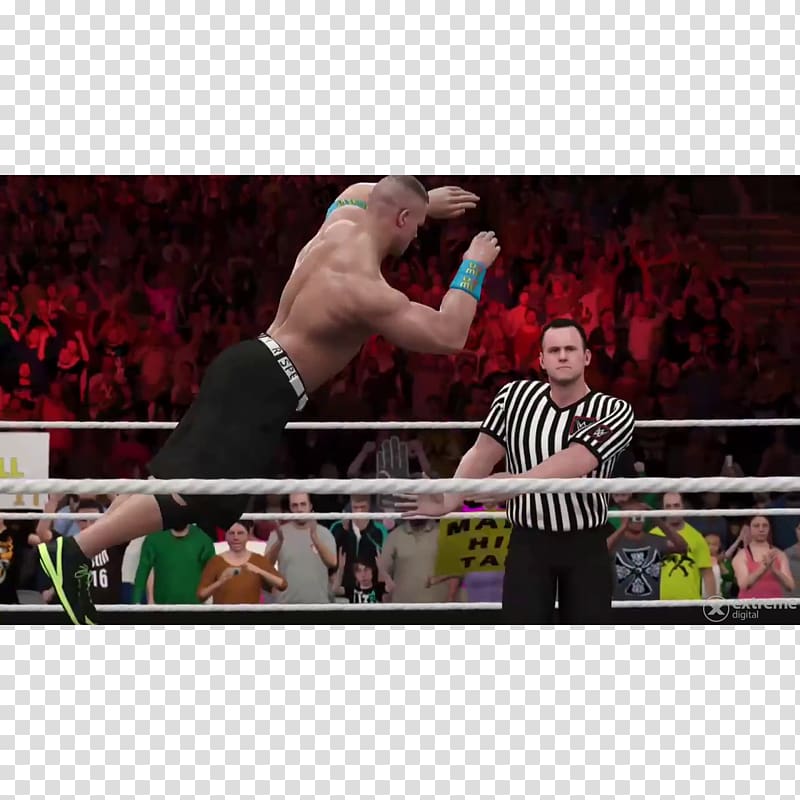 Professional wrestling WWE 2K16 Professional Wrestler Boxing Rings Video game, Wwe 2k16 transparent background PNG clipart
