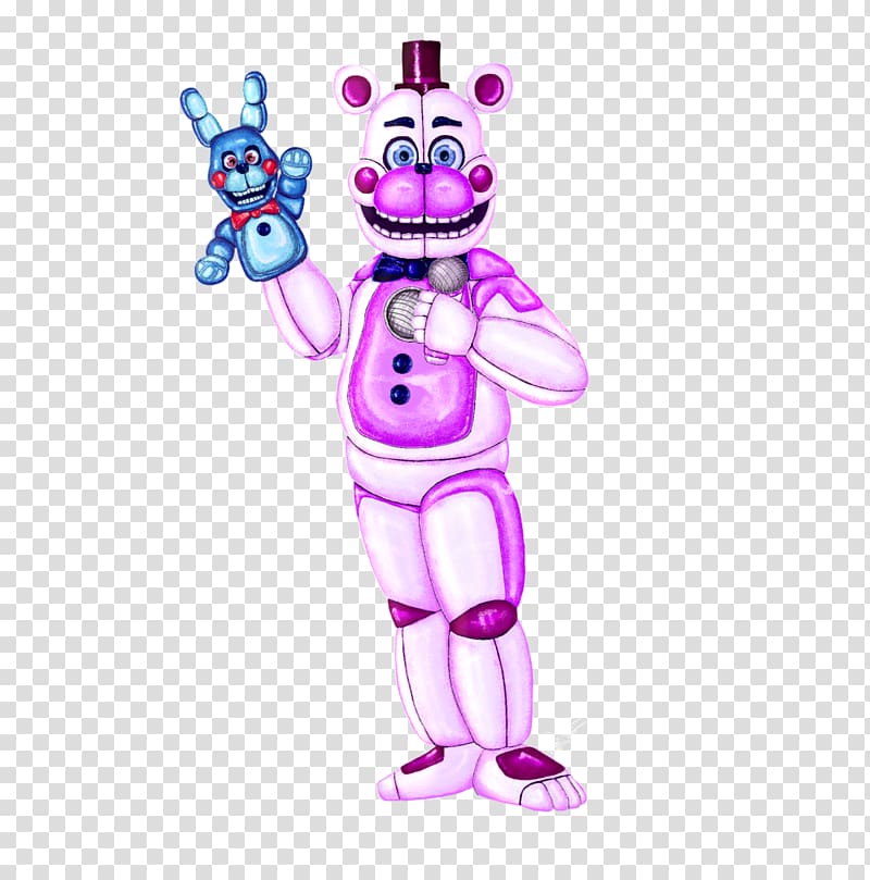 Five Nights at Freddy\'s Drawing Speed painting Pixel art, Funtime freddy transparent background PNG clipart