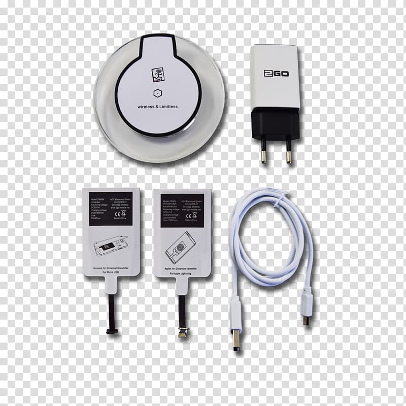 Battery charger Qi Micro-USB Lightning, qi tian da sheng transparent background PNG clipart