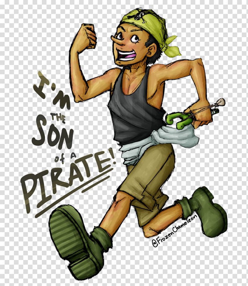 Usopp Straw Hat Pirates Character, one piece usopp transparent background PNG clipart
