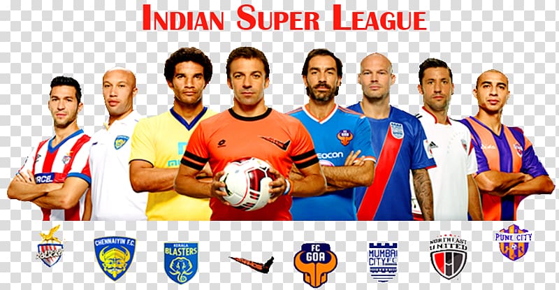2017–18 Indian Super League season 2015 Indian Super League season 2016 Indian Super League season Indian Premier League, indian Cricket team transparent background PNG clipart