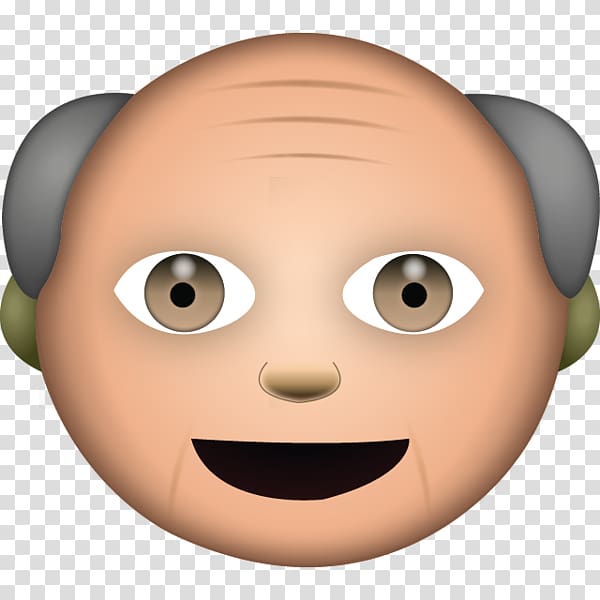 Emoji Grandparent Old age Computer Icons Man, grandpa transparent background PNG clipart
