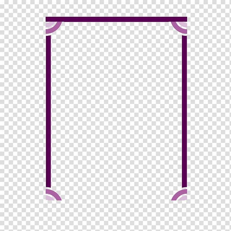 Purple Computer Icons, Simple purple border free material transparent background PNG clipart