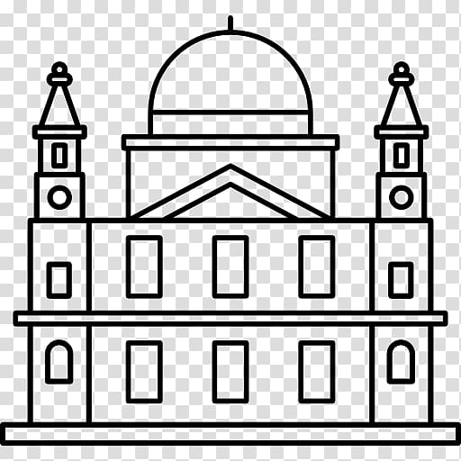 St Paul\'s Cathedral São Paulo Ruins of St. Paul\'s Computer Icons , Cathedral transparent background PNG clipart
