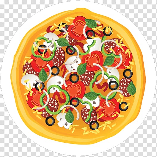 Italian cuisine Pizza graphics Illustration, pizza transparent background PNG clipart