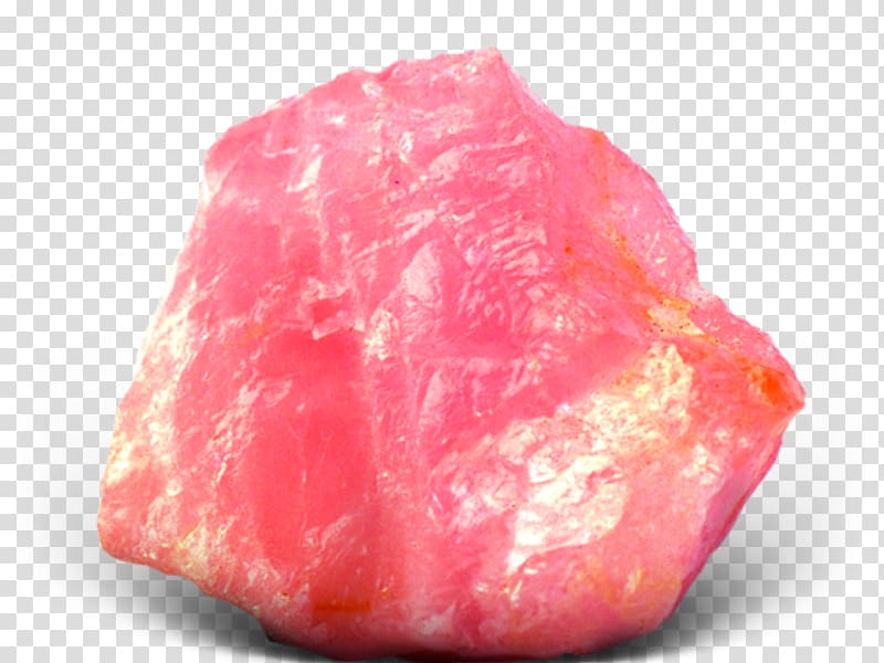 Rose quartz Pink Mineral Stone, Stone transparent background PNG clipart