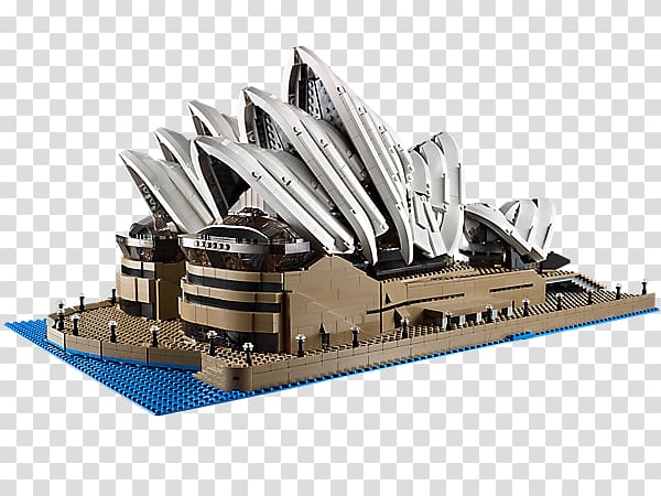 Sydney Opera House LEGO Architecture 21012 Lego Creator, building transparent background PNG clipart