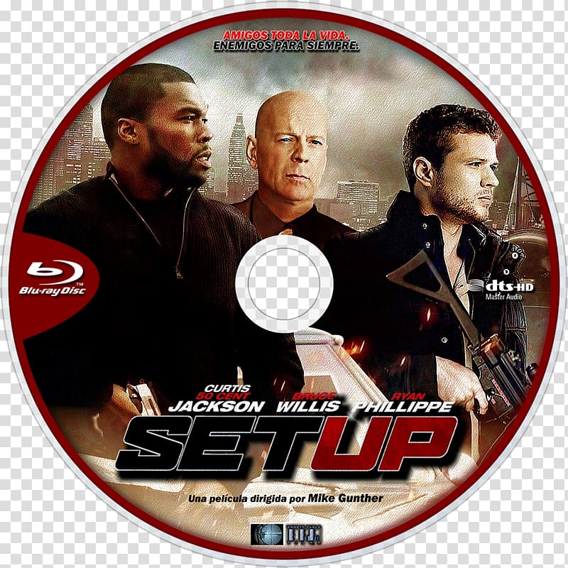 Setup Action Film Album cover Brand DVD, bruce willis transparent background PNG clipart