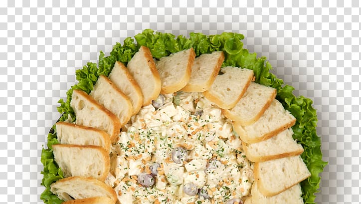 Chicken salad Tuna salad Egg salad Club sandwich, party trays transparent background PNG clipart