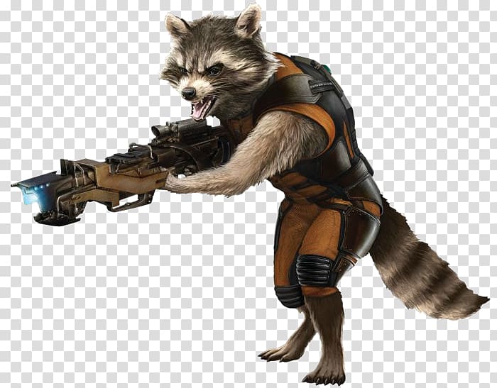 Rocket Raccoon Groot Star-Lord Drax the Destroyer Ronan, rocket raccoon transparent background PNG clipart