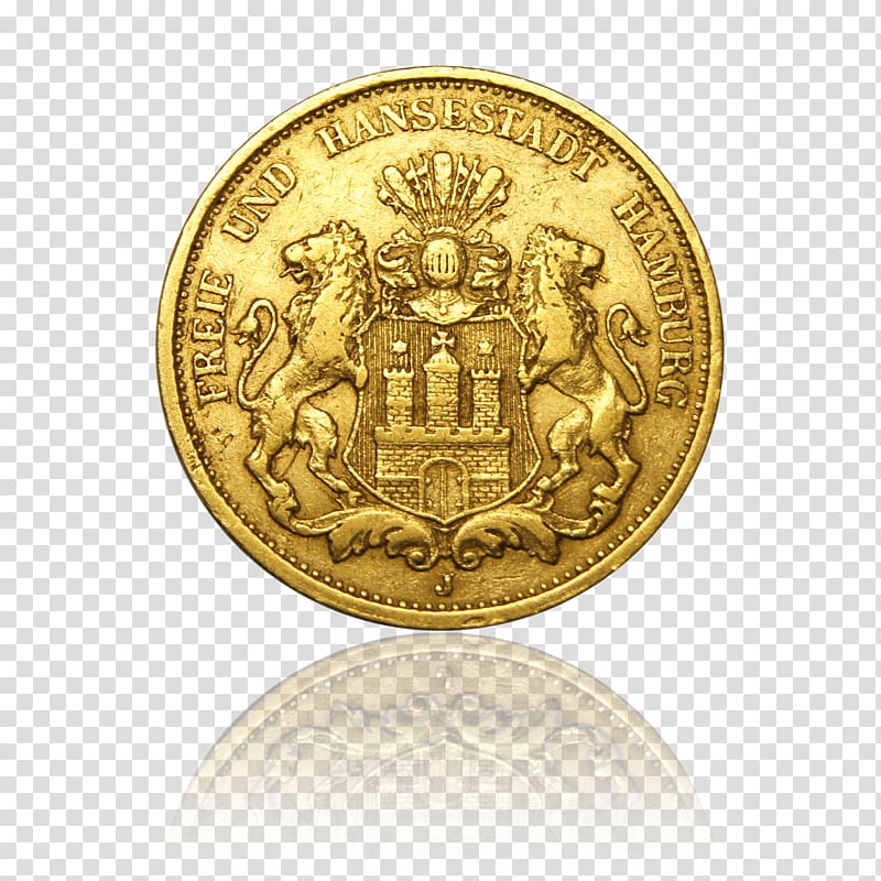 Gold coin Vienna Philharmonic Krugerrand, coin transparent background PNG clipart