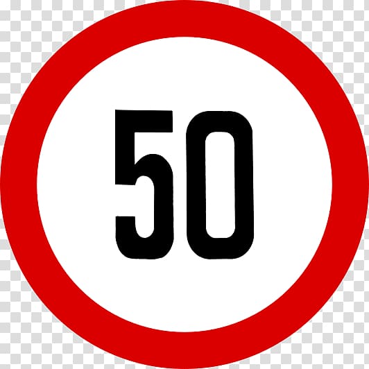 Road signs in Singapore Aberdeen Praya Road Traffic sign Speed limit, Speed Limit Sign transparent background PNG clipart