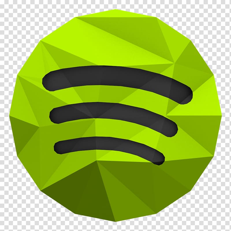 Computer Icons Low poly Spotify, low poly transparent background PNG clipart