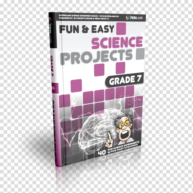 Science project Make Science Fun Experiment Science fair, Science Book transparent background PNG clipart