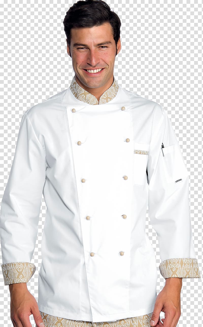 Cook Chef Textile Cuisine Polyester, jacket transparent background PNG clipart