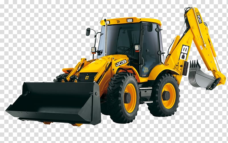 Backhoe loader JCB Excavator Forklift Bucket, excavator transparent background PNG clipart