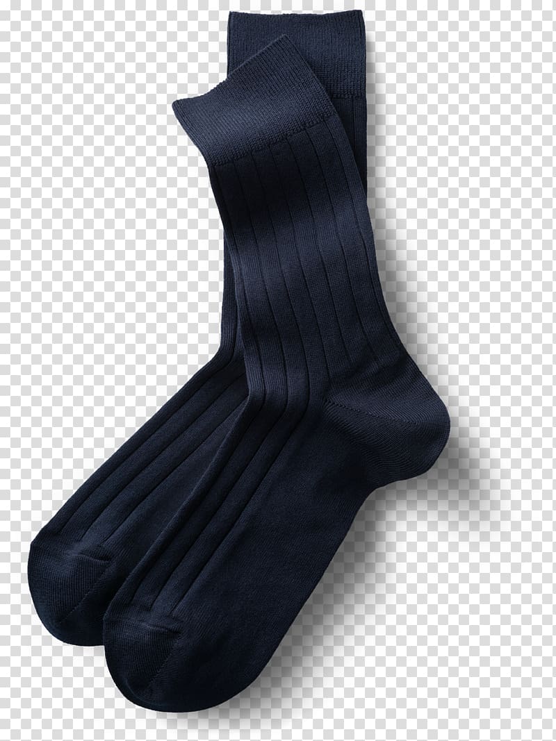 Sock Black Navy blue Grey, socks transparent background PNG clipart
