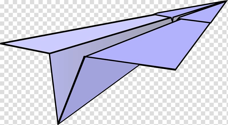 Paper plane transparent background PNG clipart