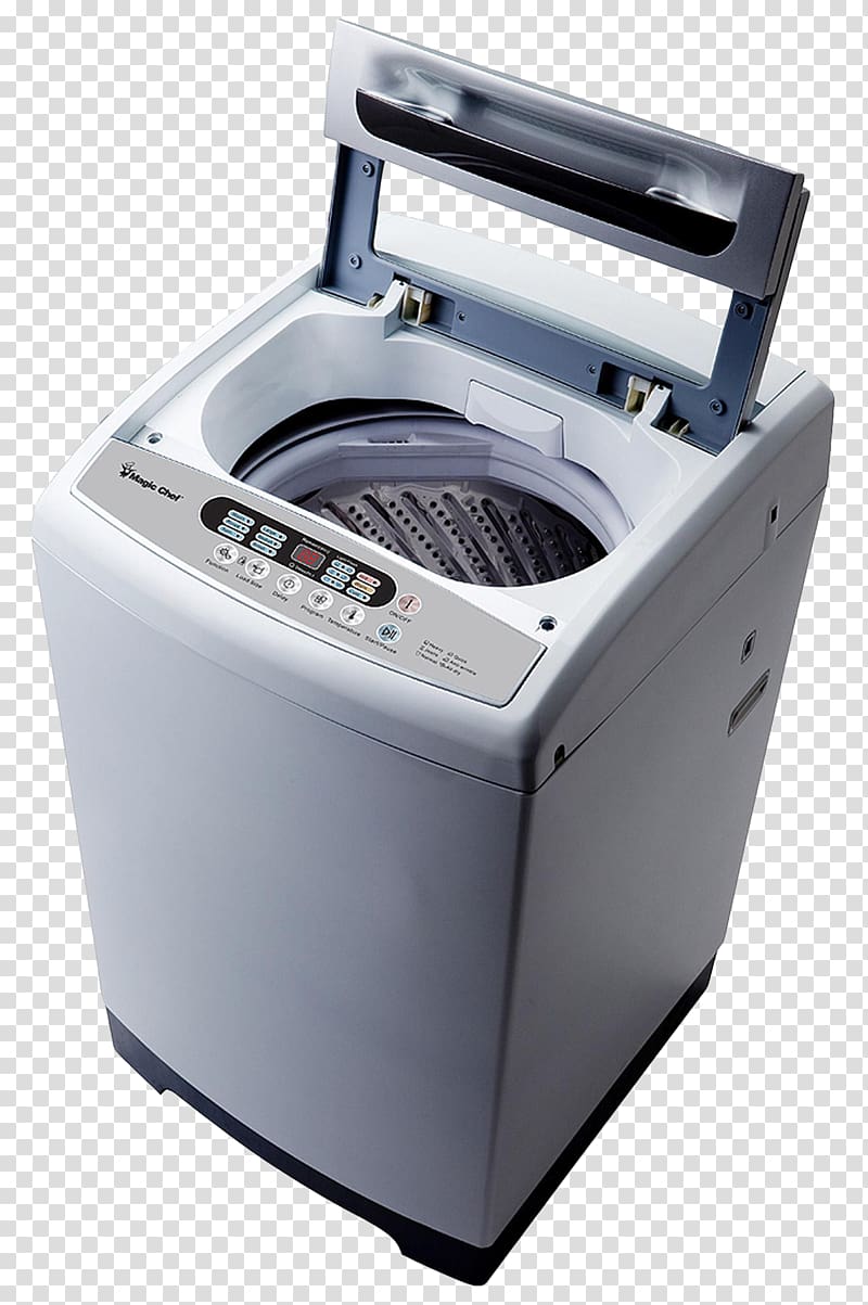 white top-load clothes dryer, Washing machine Magic Chef Combo washer dryer Clothes dryer, Washing Machine transparent background PNG clipart