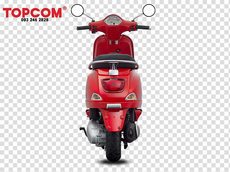 Piaggio Vespa GTS Vespa LX 150 Vespa Sprint, Red Vespa transparent background PNG clipart