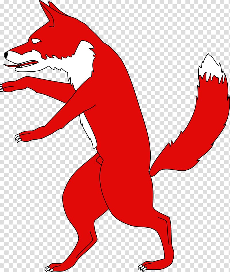 Heraldry Drawing Figura , fox transparent background PNG clipart