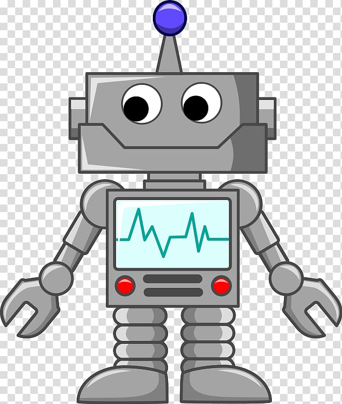 gray and purple robot illustration, Robot Cartoon Android , Robot transparent background PNG clipart