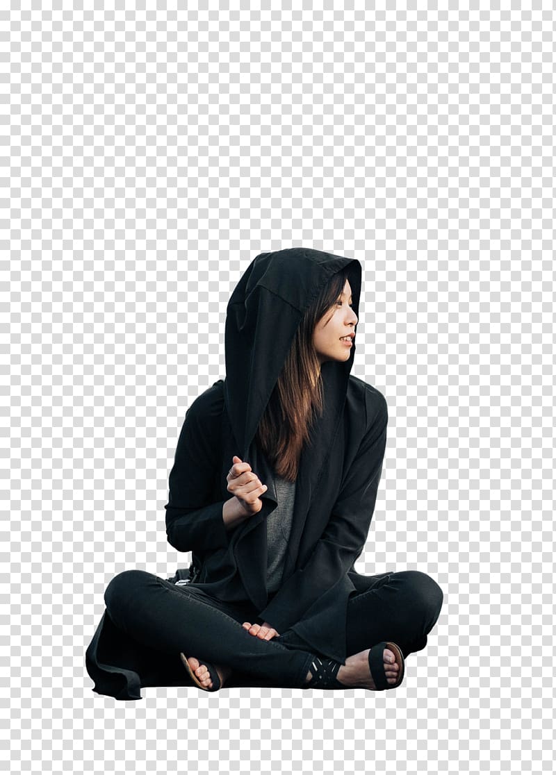 Template Woman, sitting man transparent background PNG clipart