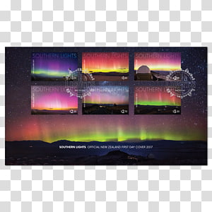 Postage Stamps New Zealand Post Miniature sheet First day of issue Color, affixed transparent background PNG clipart thumbnail