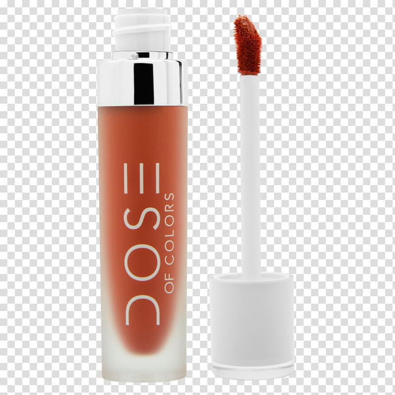 Dose of Colors Matte Liquid Lipstick Lip balm Cosmetics, LIQUID LIPSTICK transparent background PNG clipart