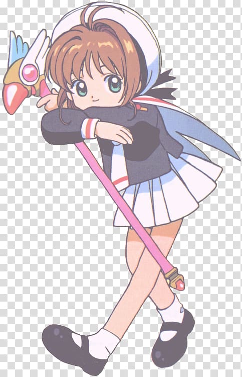 Sakura Kinomoto Cardcaptor Sakura: Clear Card Cerberus, Anime transparent background PNG clipart