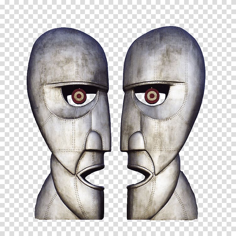 ancient concrete statue, Pink Floyd the Division Bell transparent background PNG clipart