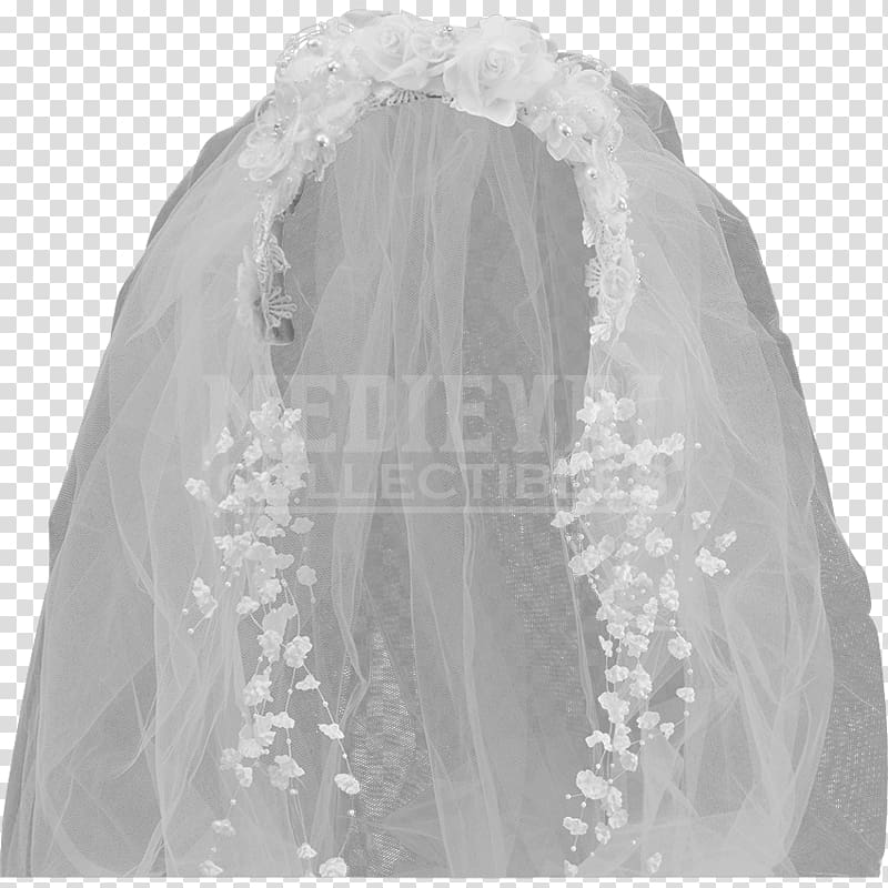 Veil Wedding dress Headband Bride, wedding veil transparent background PNG clipart