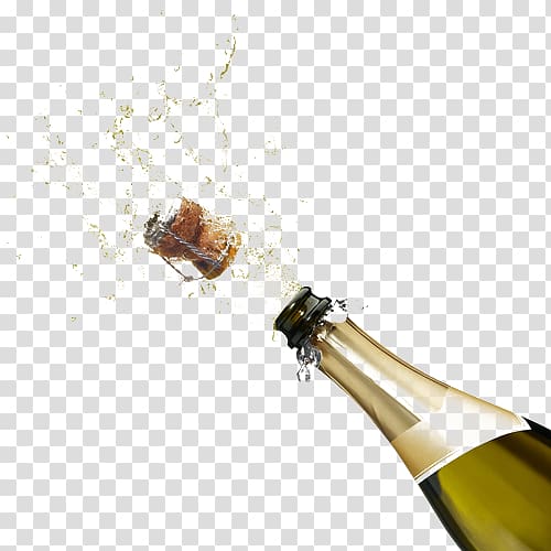 Champagne Wine Beer Juice Drink, champagne bottle transparent background PNG clipart